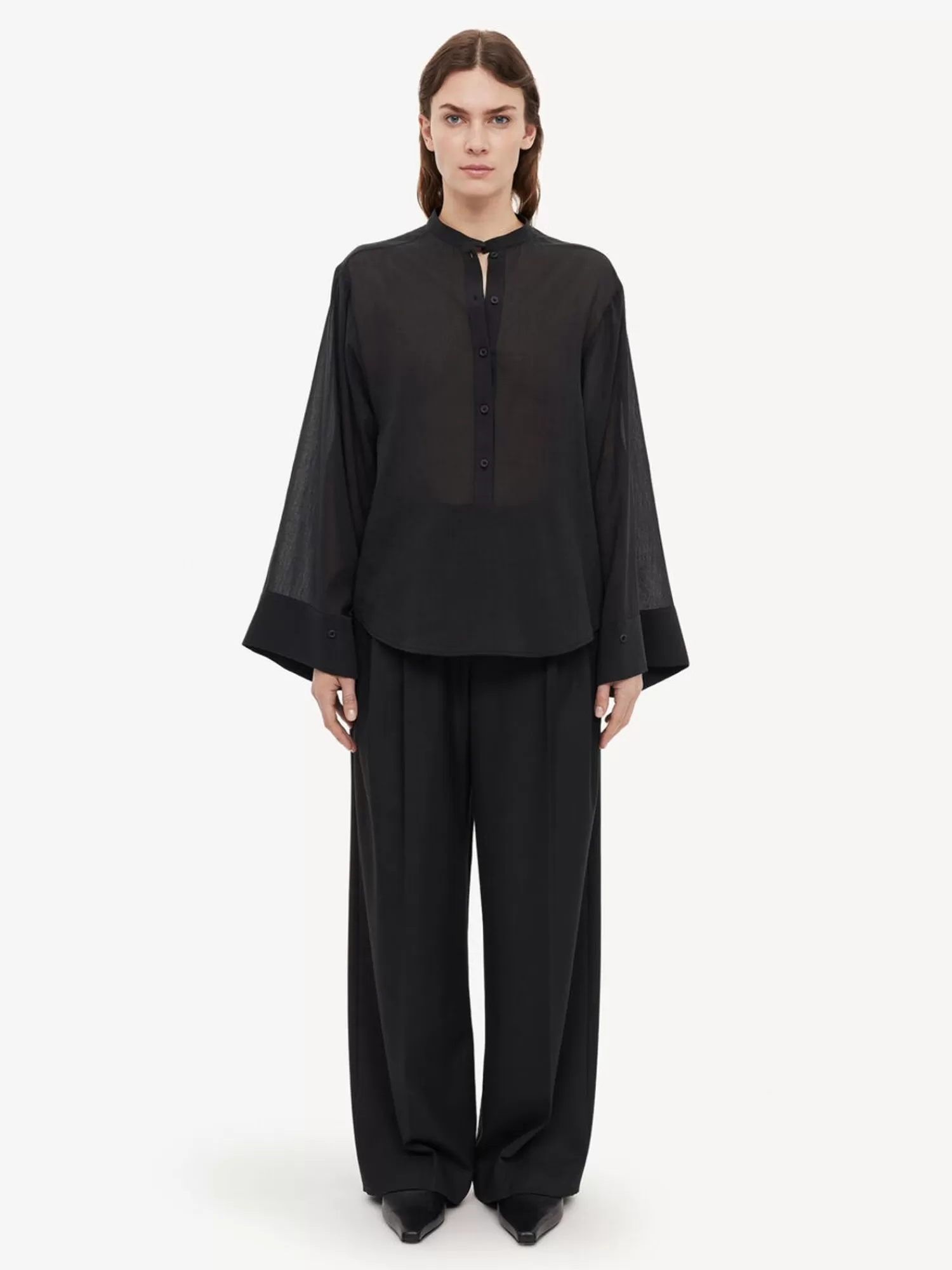 By Malene Birger Aluna Bluse Aus Baumwolle