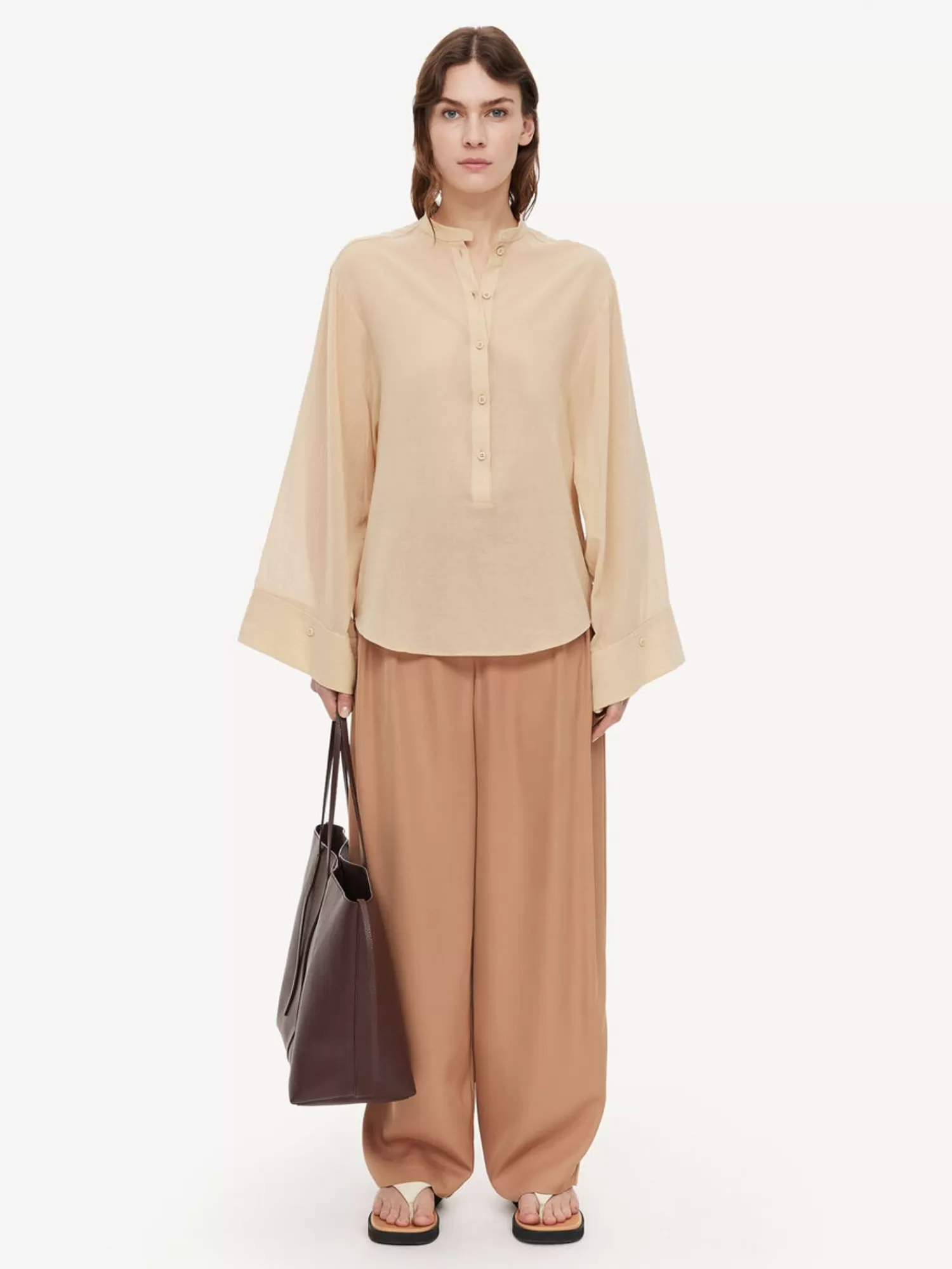 By Malene Birger Aluna Bluse Aus Baumwolle