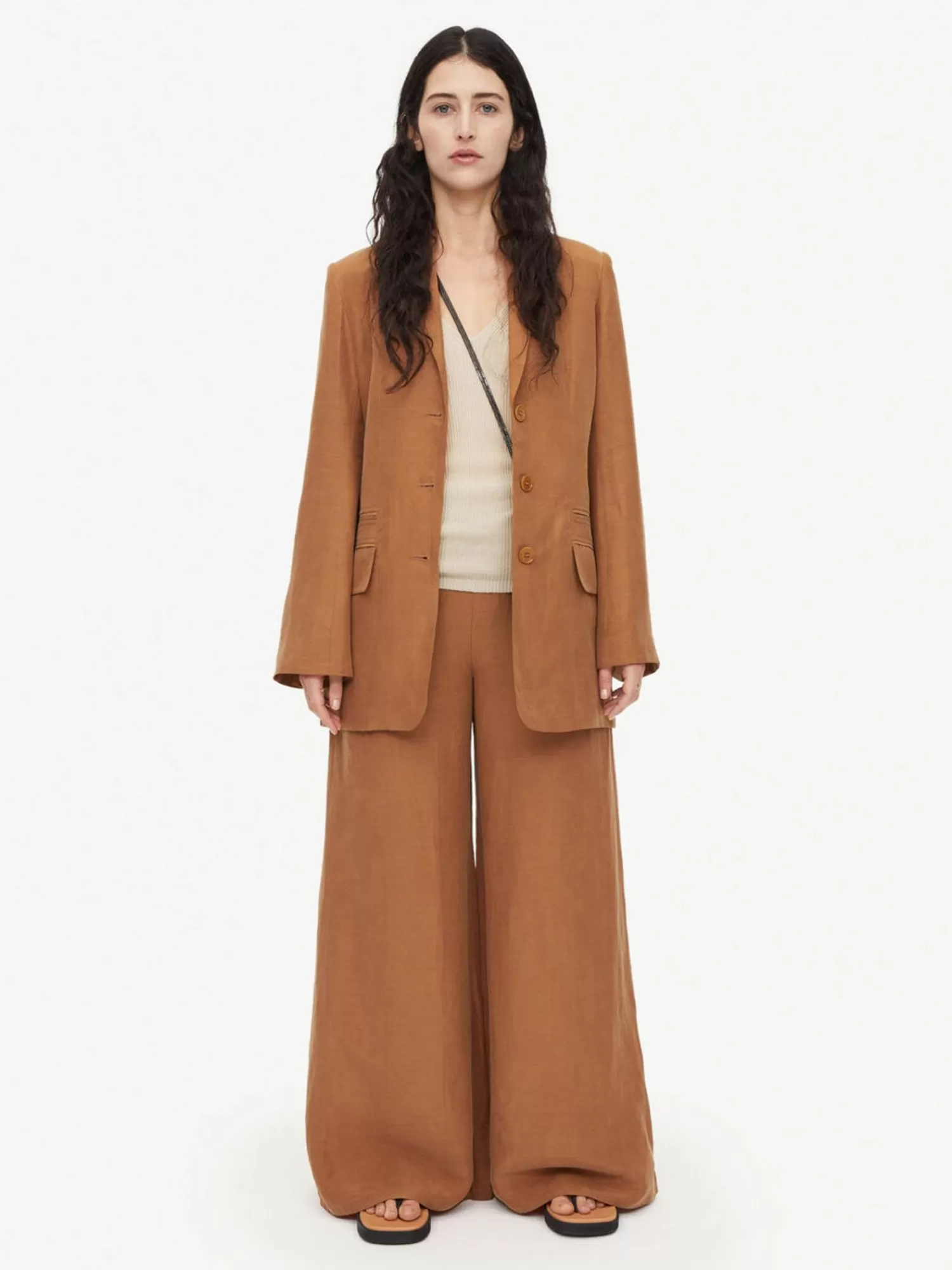 By Malene Birger Campine Hose Mit Weitem Bein