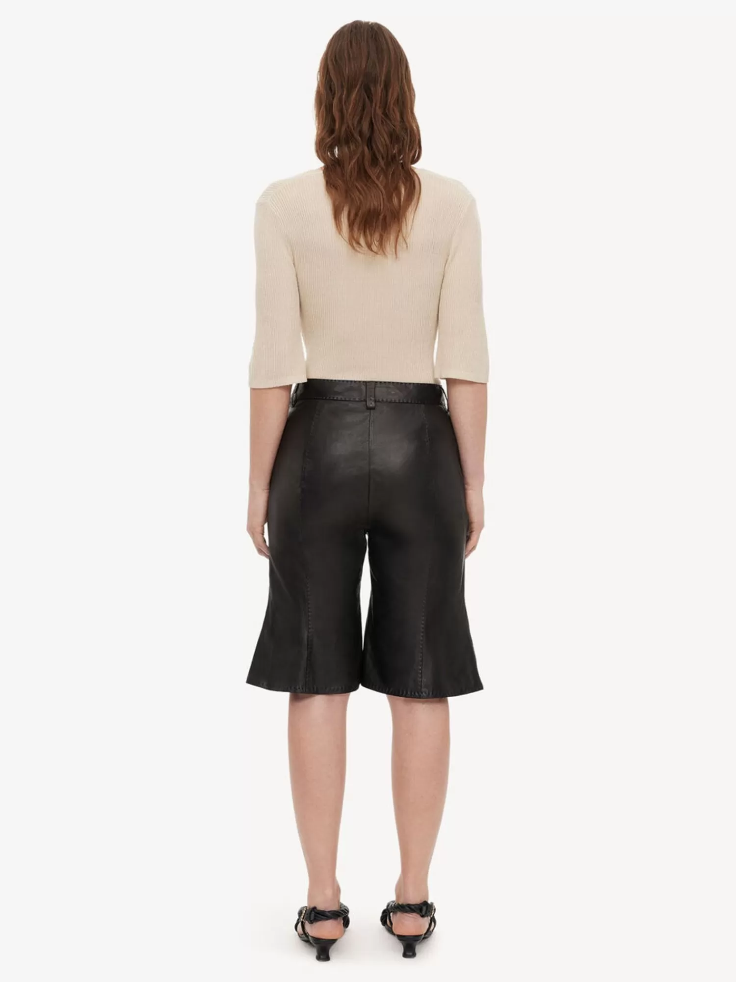 By Malene Birger Carmone Shorts Aus Leder