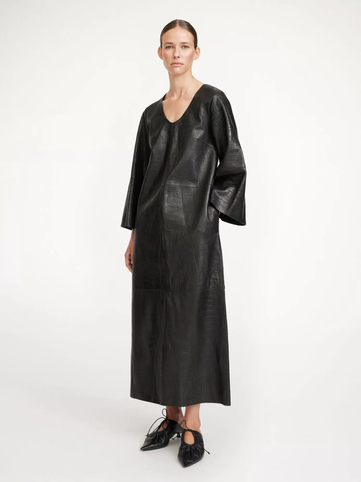 By Malene Birger Cebello Maxikleid Aus Leder