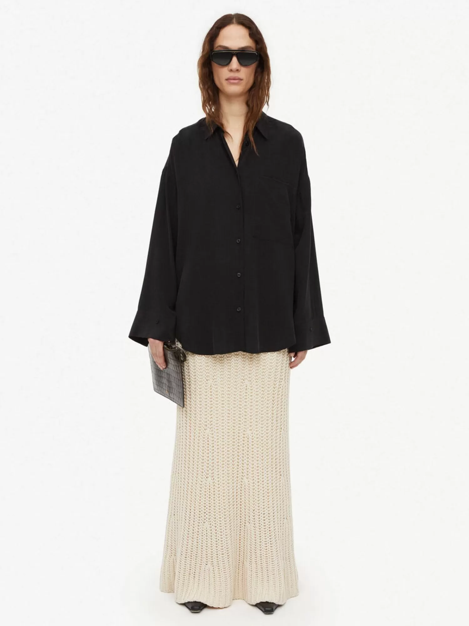 By Malene Birger Derris Seidenhemdbluse