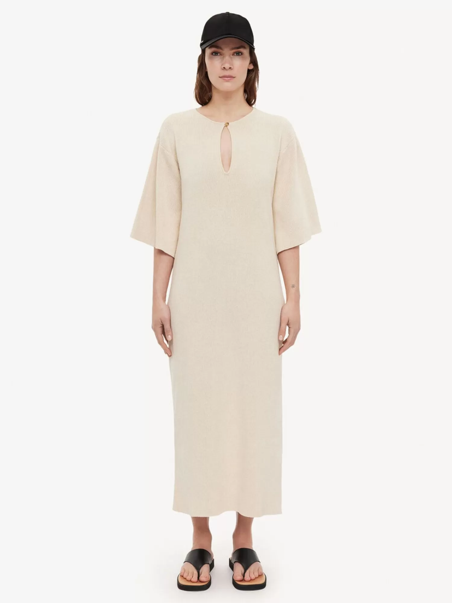 By Malene Birger Elysea Kleid Aus Rippstrick