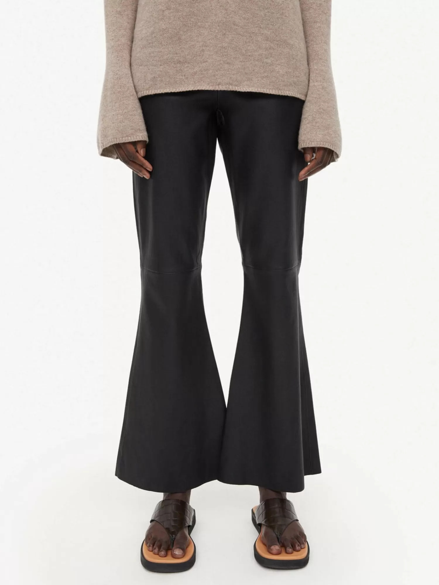 By Malene Birger Evyline Cropped Lederhose