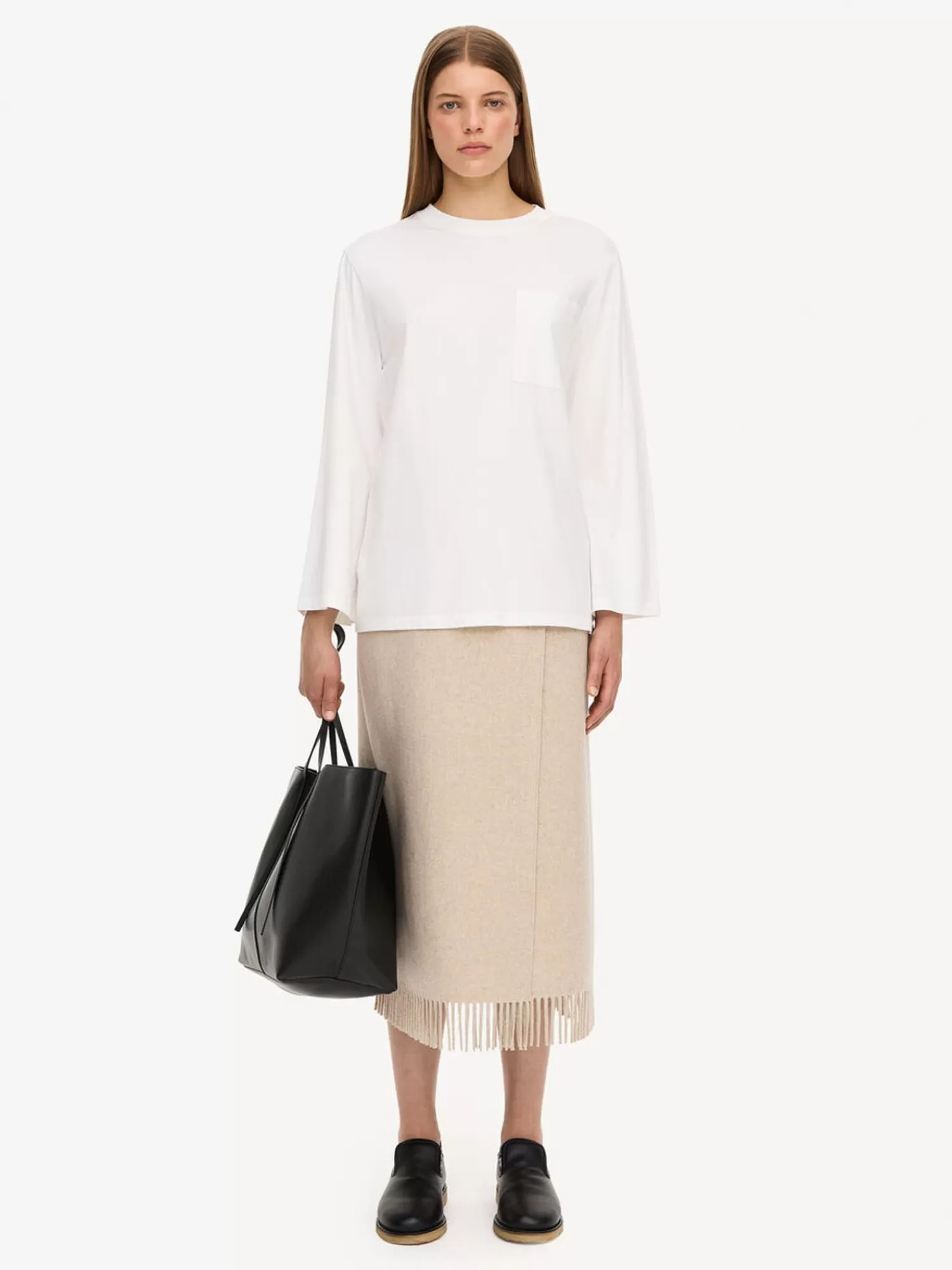 By Malene Birger Fayeh Oversized Langarmpullover