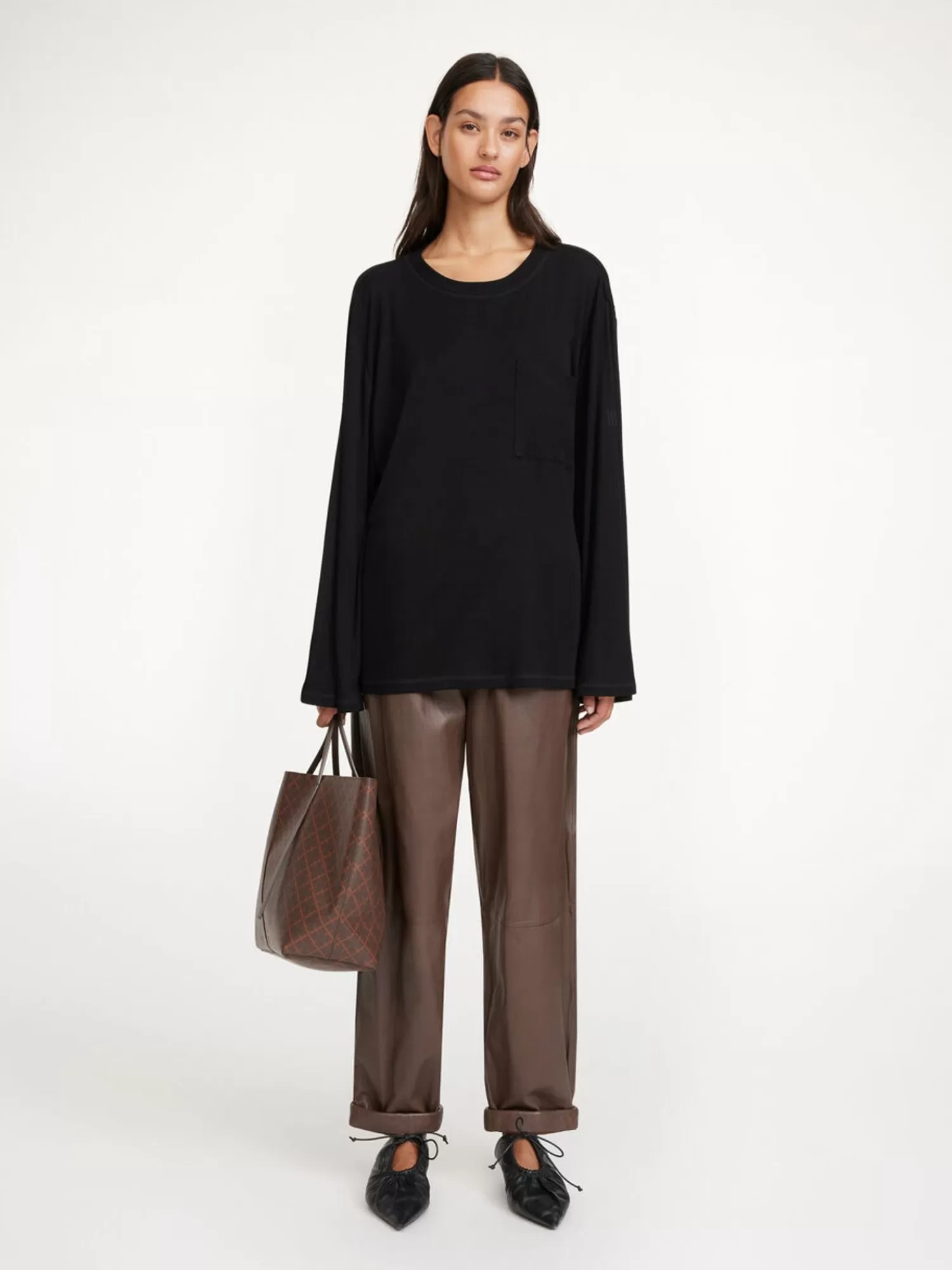 By Malene Birger Fayeh Oversized Langarmpullover