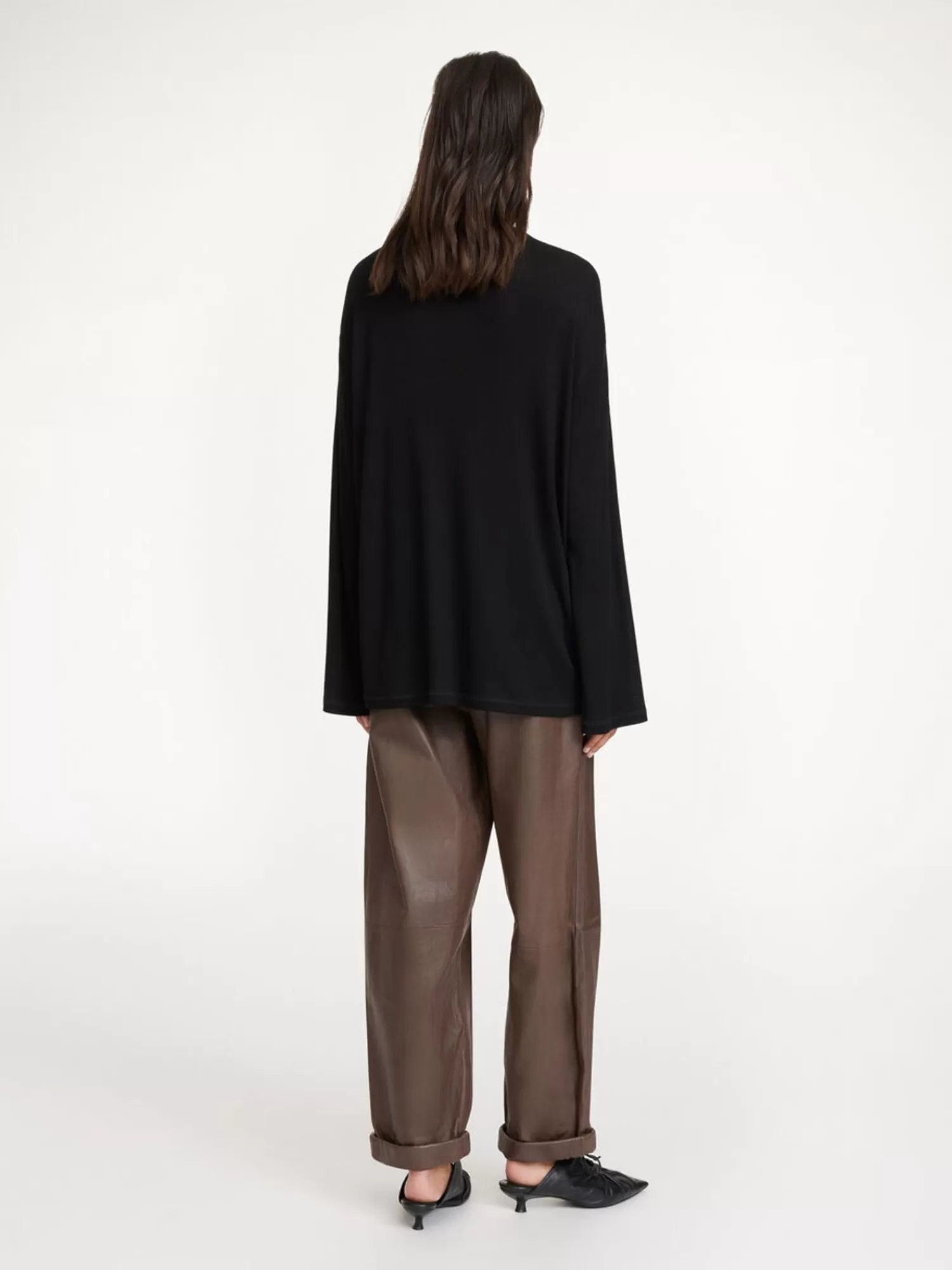 By Malene Birger Fayeh Oversized Langarmpullover