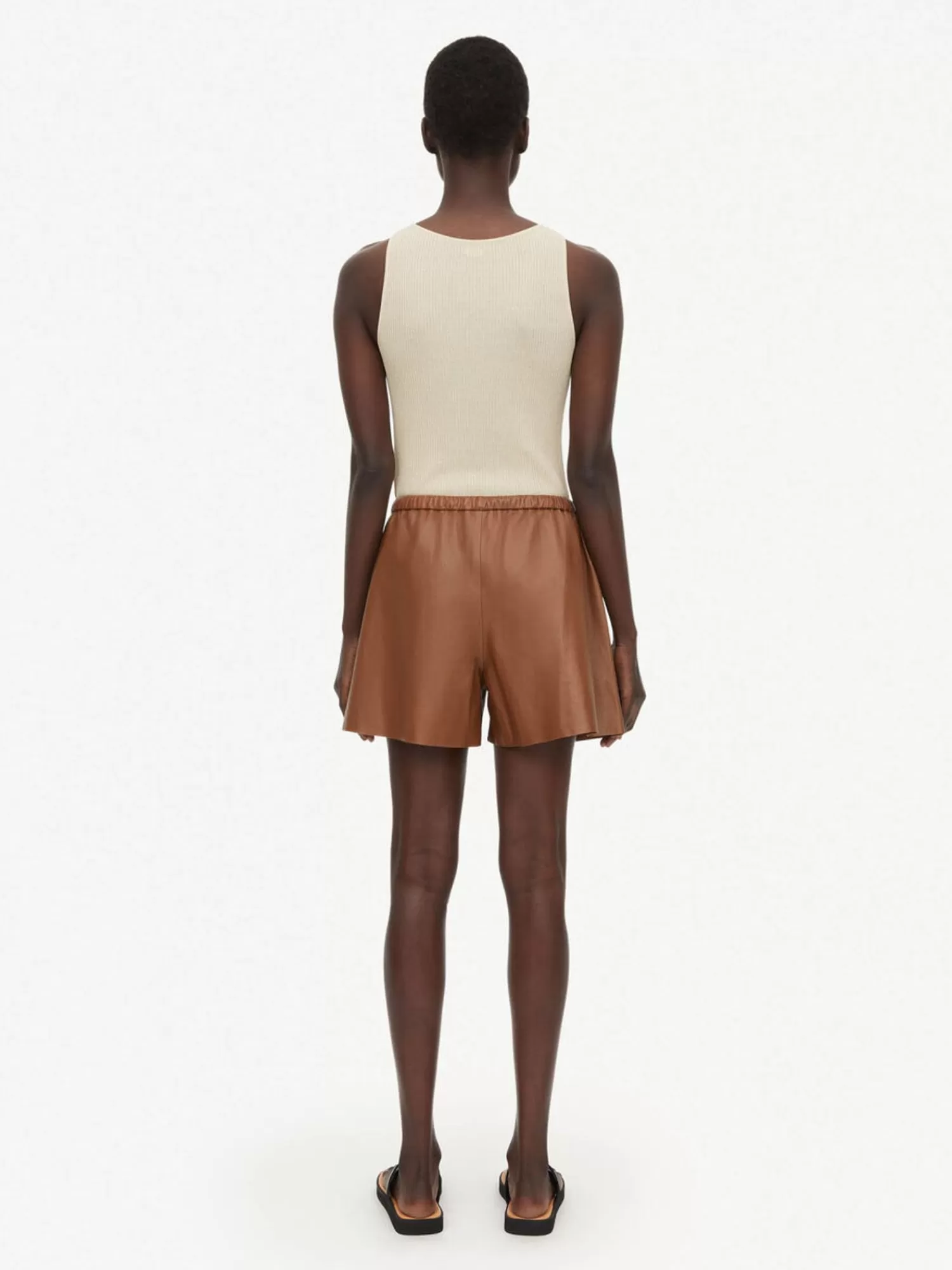 By Malene Birger Ifeiona Shorts Aus Leder