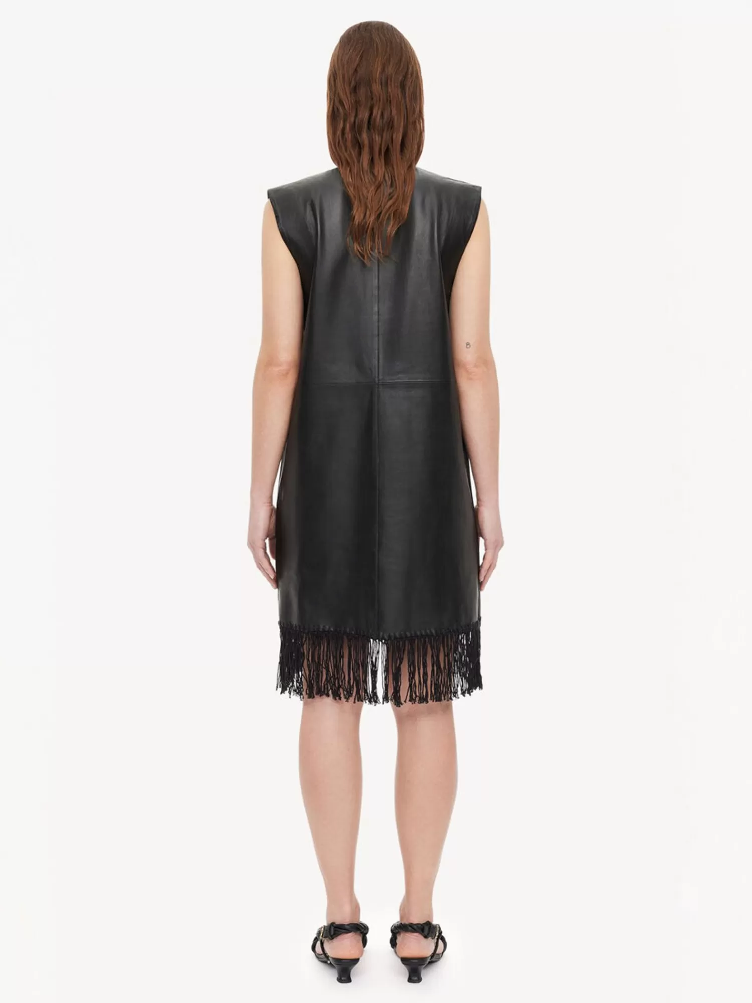 By Malene Birger Korallie Minikleid Aus Leder