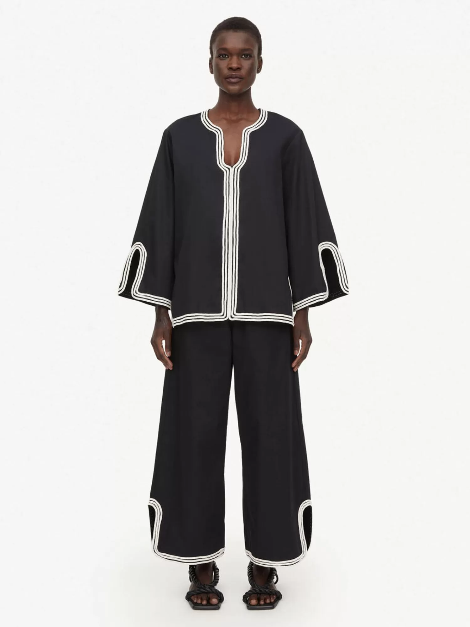 By Malene Birger Myona Bluse Im Kaftan-Stil