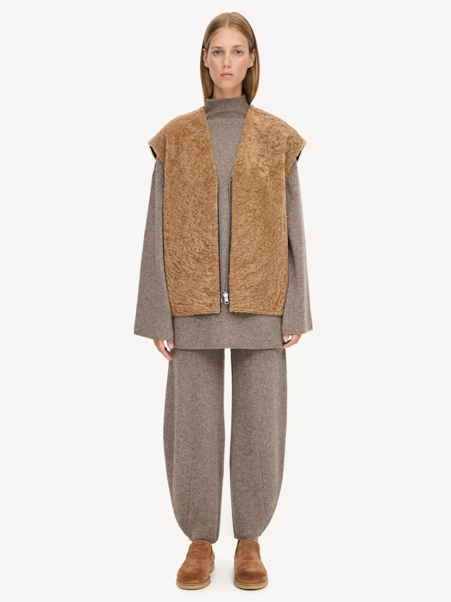 By Malene Birger Veronicas Wendbare Lammfellweste